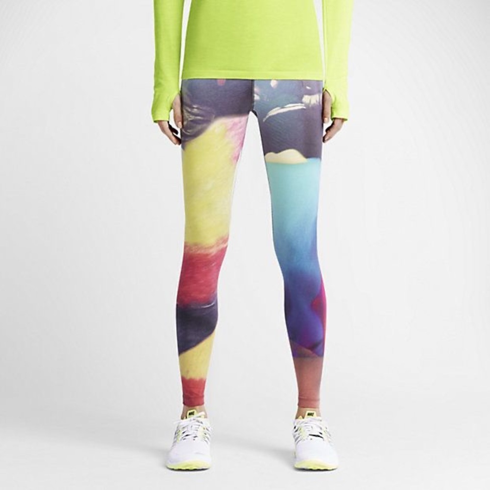 Nike Multicolor Running Leggings